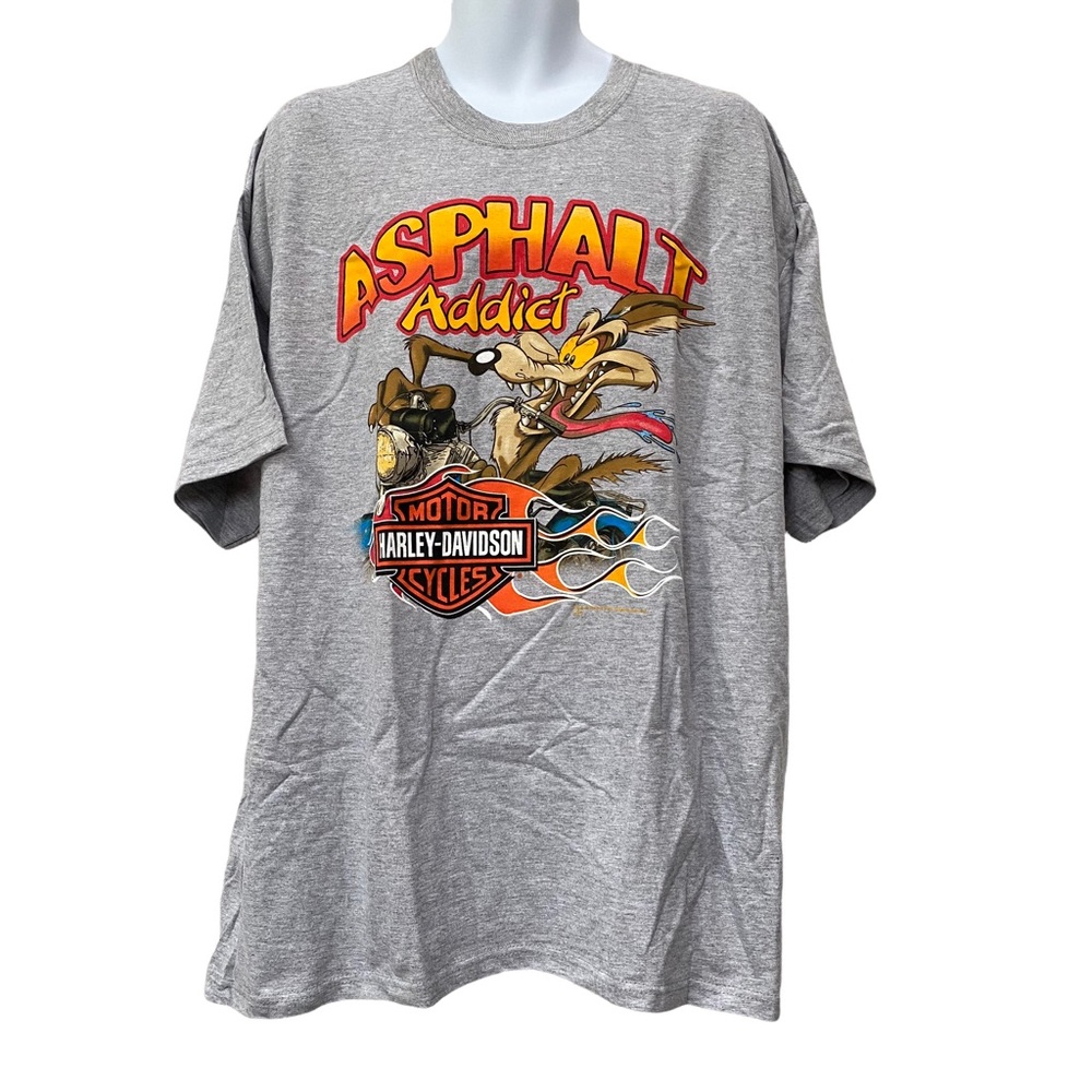 Harley Davidson Looney Tunes Tshirt, Vintage 2002, New with Tags, Made in USA - Picture 1 of 3
